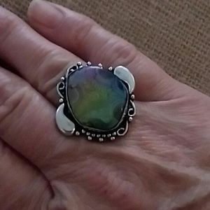 Sterling silver boho ring💛